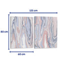 Mediterráneo - Set de 2 - Marmolista - Cuadro decorativo | Canvas Lab