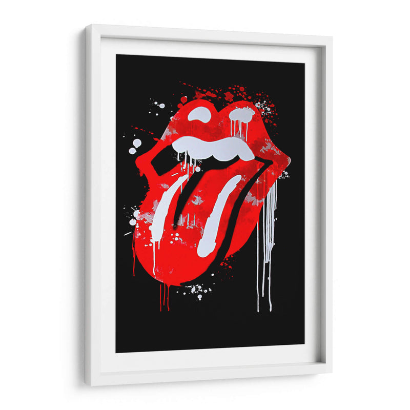 Rolling Stones expression | Cuadro decorativo de Canvas Lab