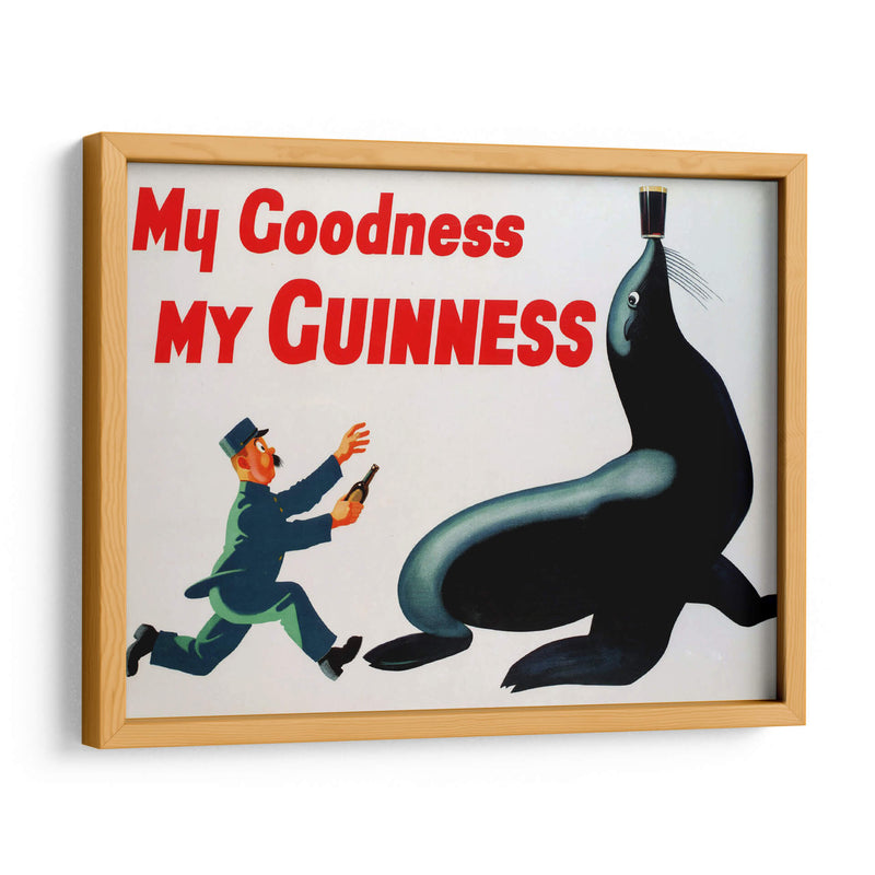 Seal Guinness | Cuadro decorativo de Canvas Lab