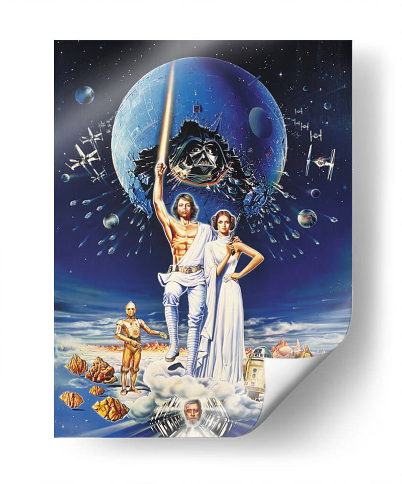 Star Wars first trilogy | Cuadro decorativo de Canvas Lab