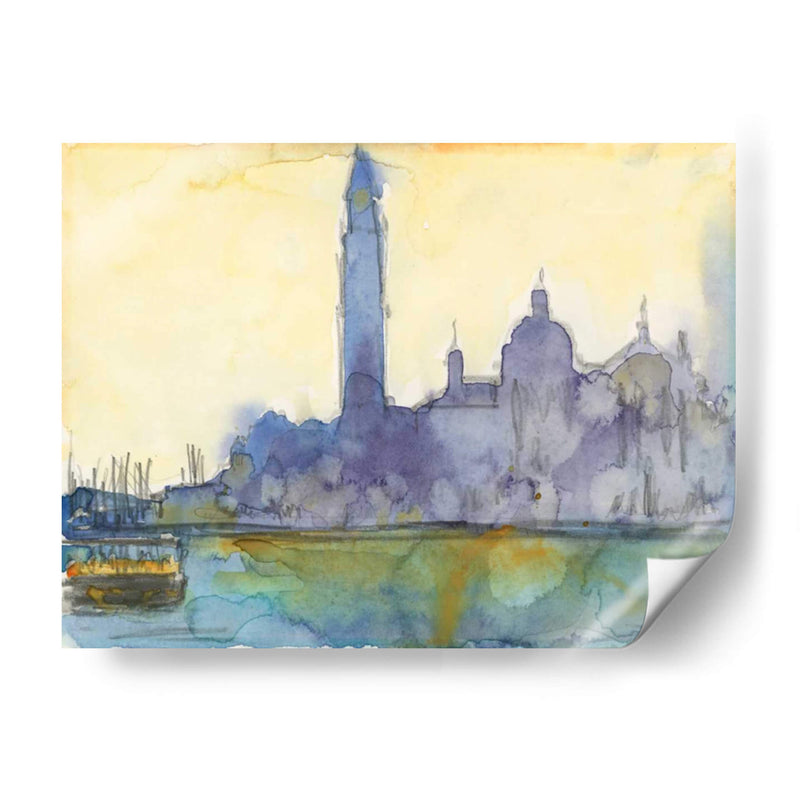 Venecia Acuarelas Vi - Samuel Dixon | Cuadro decorativo de Canvas Lab