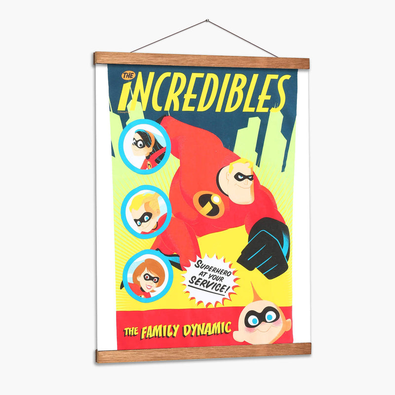 The Incredibles family dynamic | Cuadro decorativo de Canvas Lab