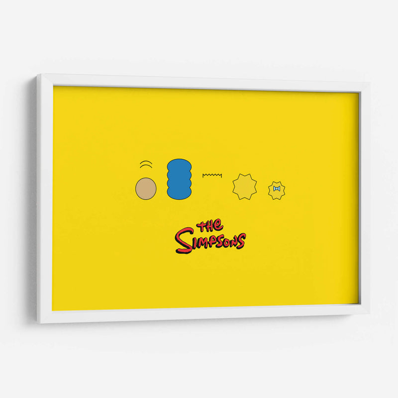 The Simpsons abstract | Cuadro decorativo de Canvas Lab