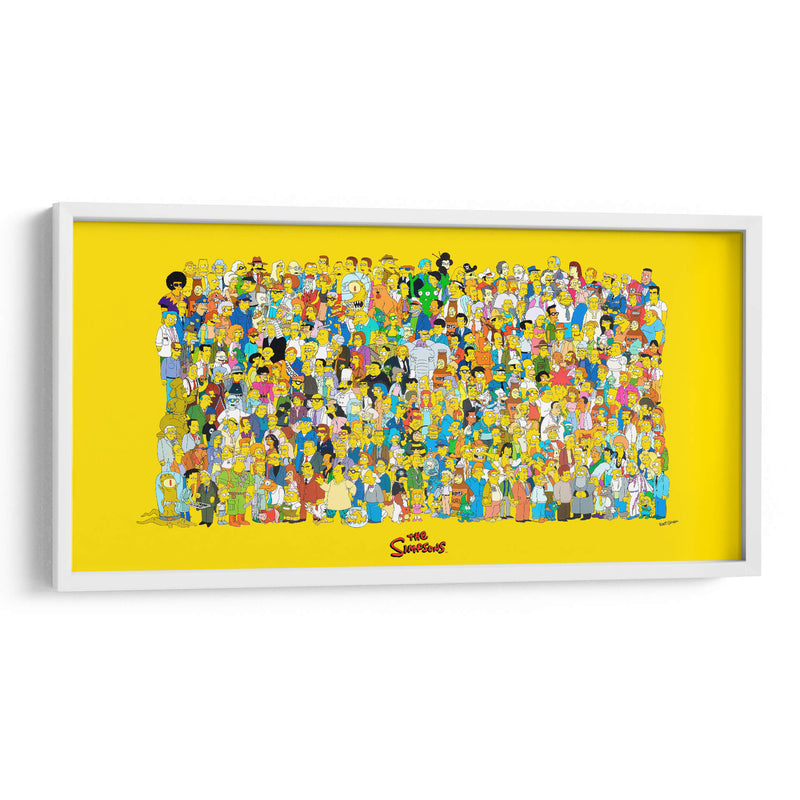The Simpsons family | Cuadro decorativo de Canvas Lab