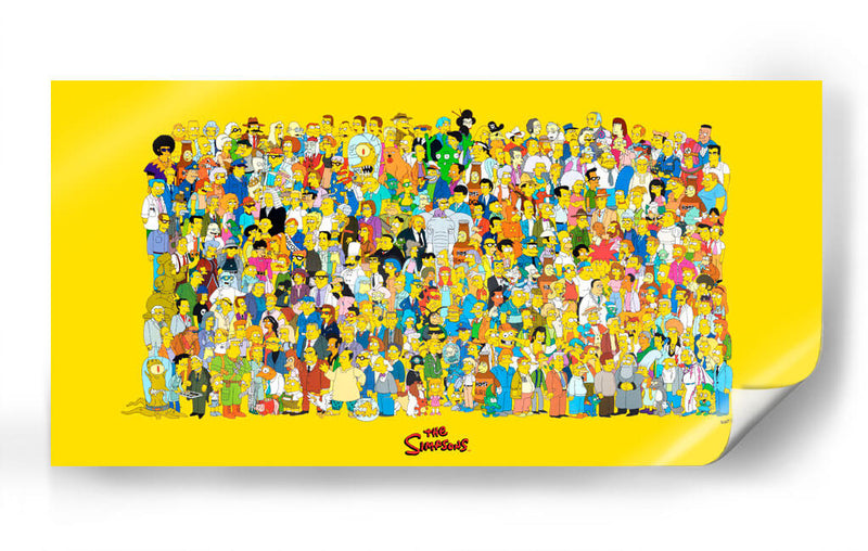 The Simpsons family | Cuadro decorativo de Canvas Lab