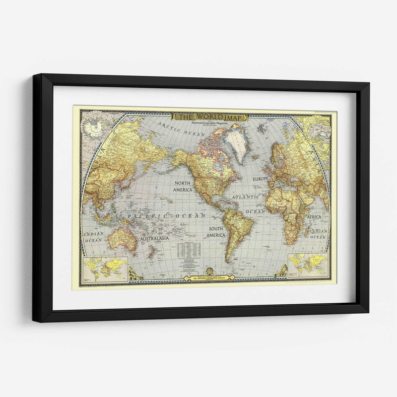 Mapa del mundo | Cuadro decorativo de Canvas Lab
