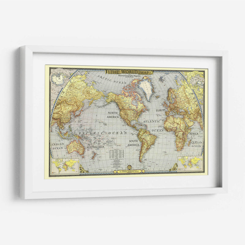 Mapa del mundo | Cuadro decorativo de Canvas Lab