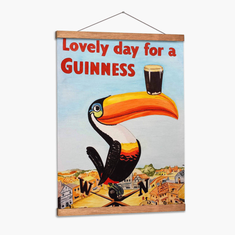 Toucan Guinness | Cuadro decorativo de Canvas Lab