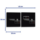 Old School Nintendo - Set de 2 - Eduardo Hernández - Cuadro decorativo | Canvas Lab