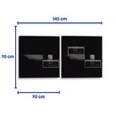 Old School Nintendo - Set de 2 - Eduardo Hernández - Cuadro decorativo | Canvas Lab