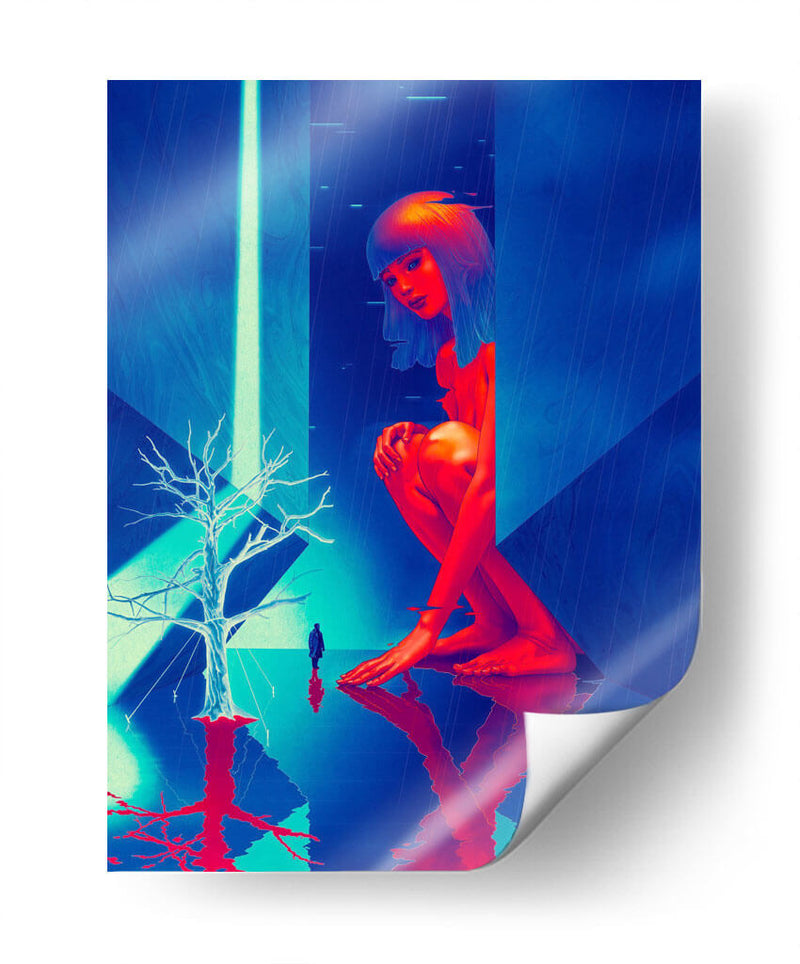 Blade Runner girl | Cuadro decorativo de Canvas Lab