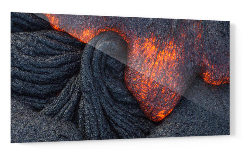 El encuentro de lava - Sin Artista | Cuadro decorativo de Canvas Lab