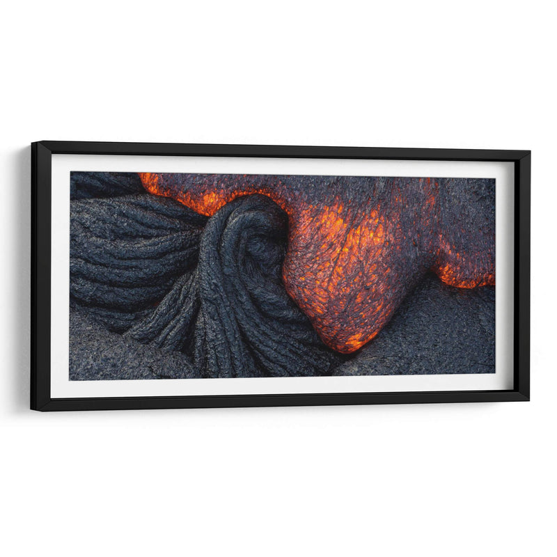 El encuentro de lava | Cuadro decorativo de Canvas Lab
