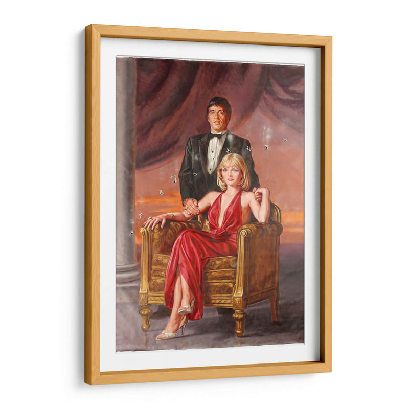 Elvira y Tony Montana | Cuadro decorativo de Canvas Lab
