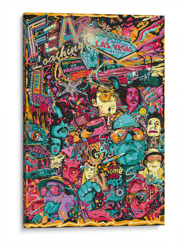 Fear and Loathing in Las Vegas | Cuadro decorativo de Canvas Lab