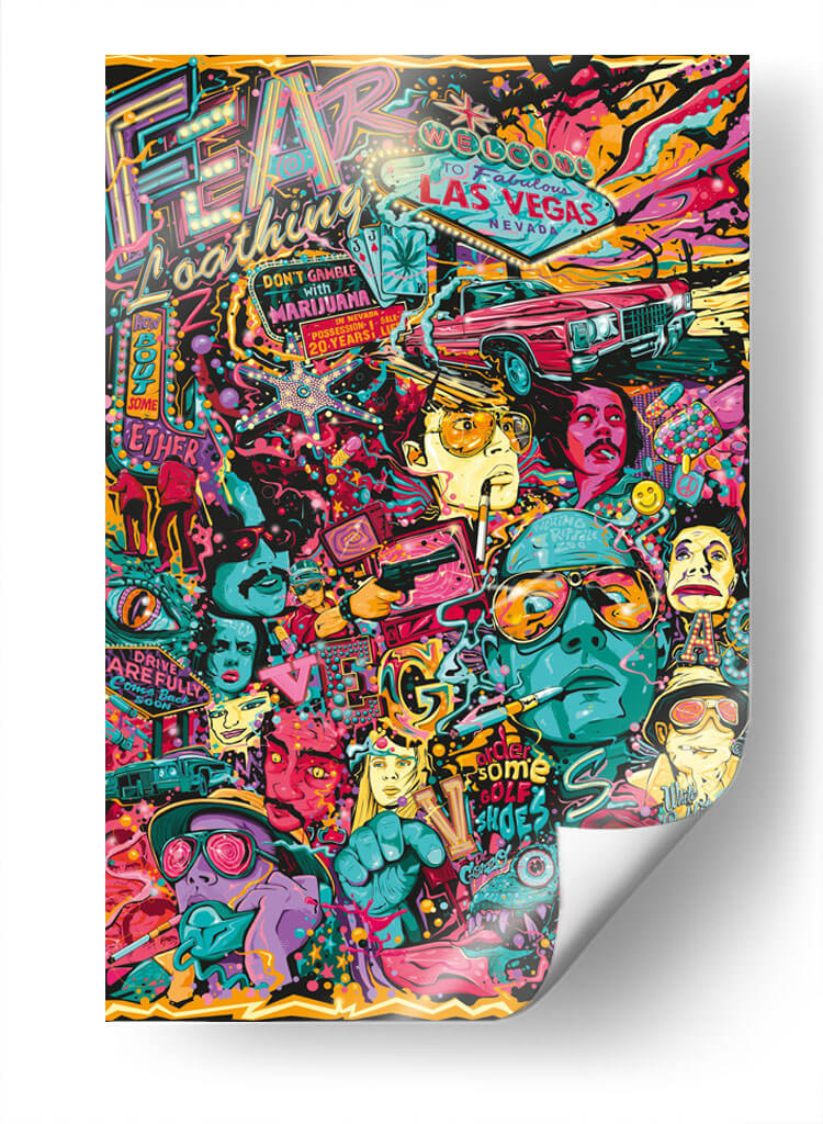 Fear and Loathing in Las Vegas | Cuadro decorativo de Canvas Lab