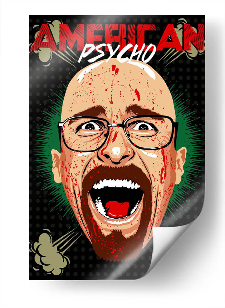 Heisenberg Psycho | Cuadro decorativo de Canvas Lab