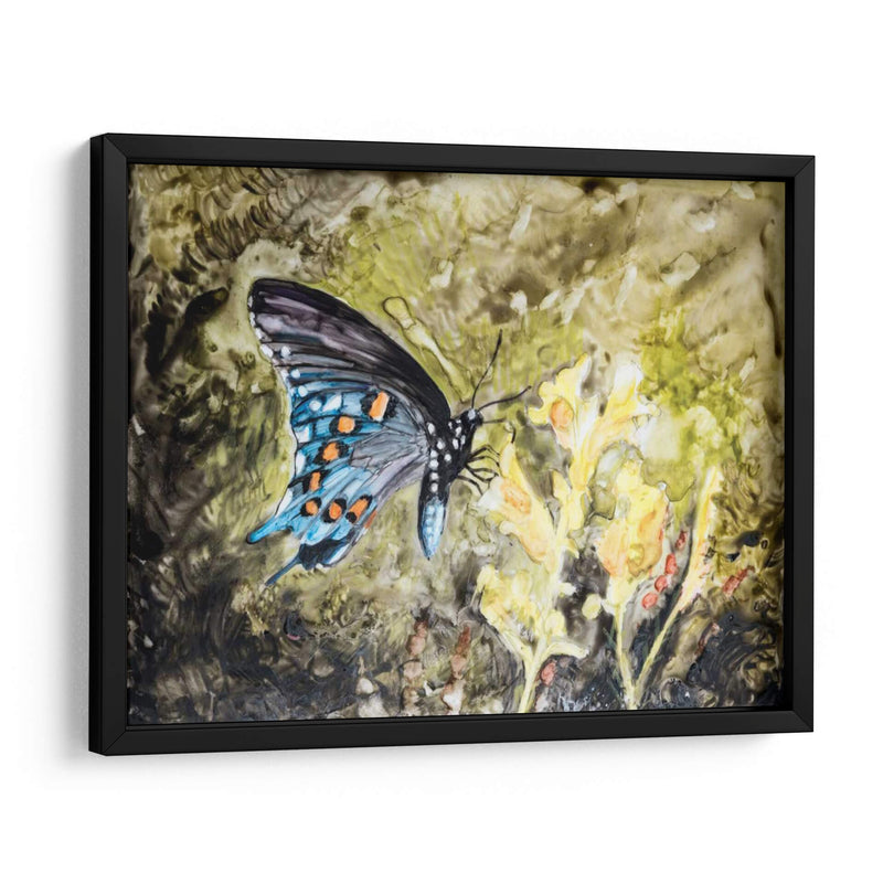 Mariposa En La Naturaleza I - B. Lynnsy | Cuadro decorativo de Canvas Lab