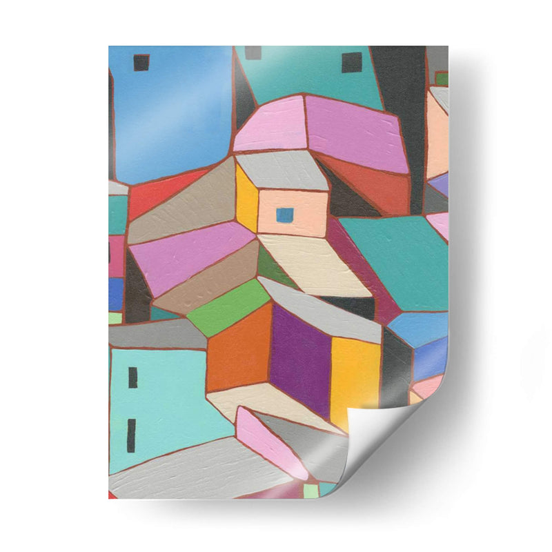 Tejados En Color Viii - Nikki Galapon | Cuadro decorativo de Canvas Lab