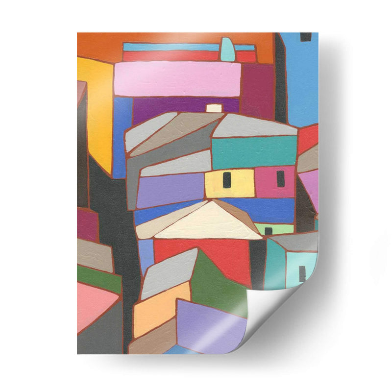 Tejados En Color Ix - Nikki Galapon | Cuadro decorativo de Canvas Lab