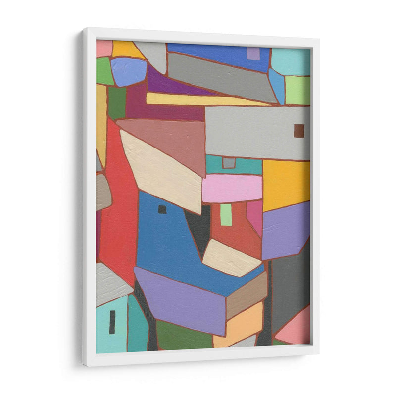 Tejados En Color X - Nikki Galapon | Cuadro decorativo de Canvas Lab