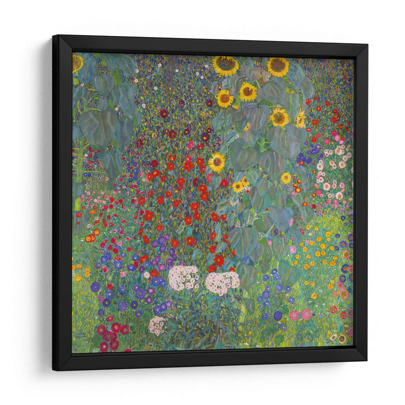 Jardín con girasoles - Gustav Klimt | Cuadro decorativo de Canvas Lab