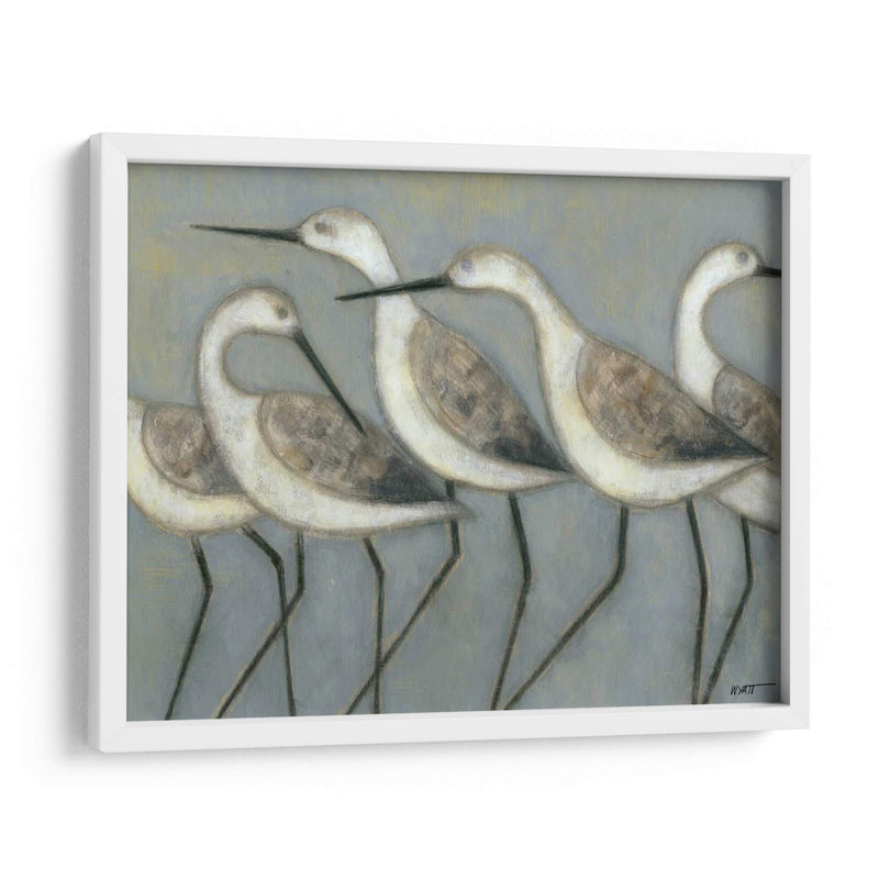 Pájaros En Tierra I - Norman Wyatt Jr. | Cuadro decorativo de Canvas Lab