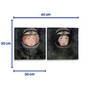 Astronautas - Set de 2 - Artsy Greece - Cuadro decorativo | Canvas Lab