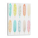 Patrones De Plumas I - June Erica Vess | Cuadro decorativo de Canvas Lab