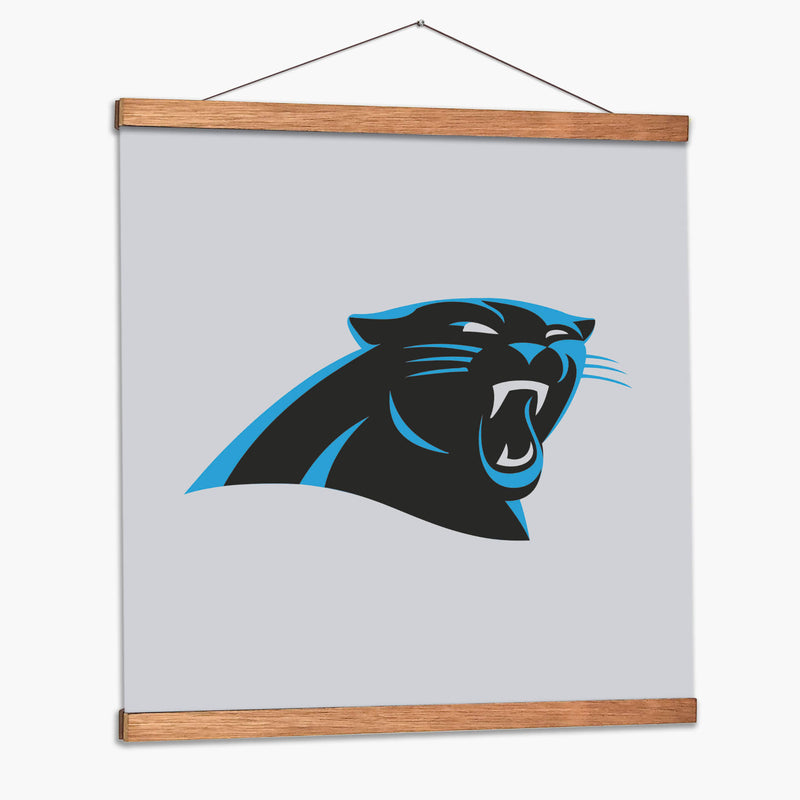 Logo Carolina Panthers | Cuadro decorativo de Canvas Lab