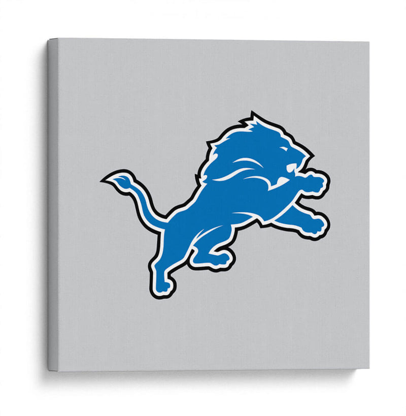 Logo Detroit Lions | Cuadro decorativo de Canvas Lab