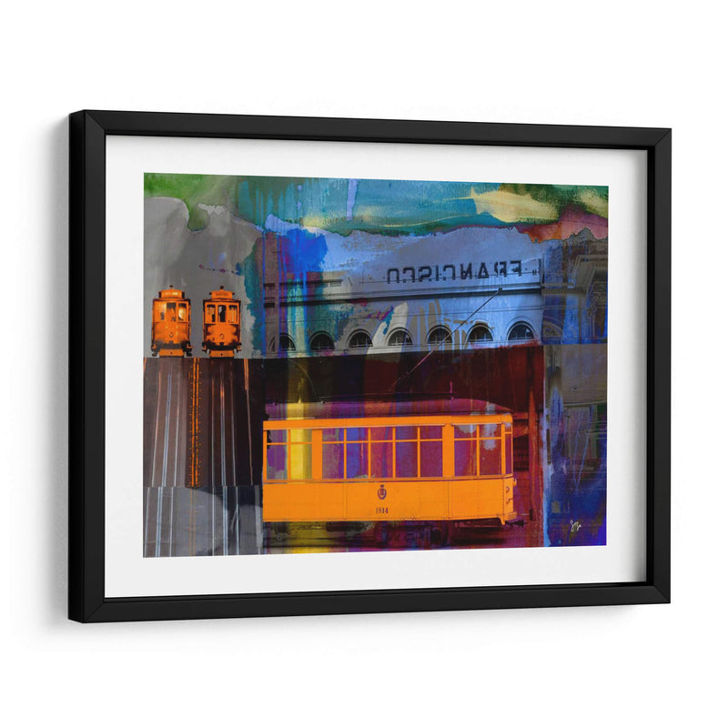 Coche De Trolley De San Francisco - Sisa Jasper | Cuadro decorativo de Canvas Lab