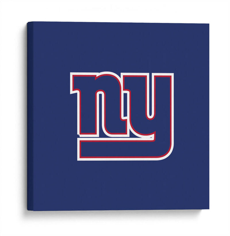 Logo New York Giants | Cuadro decorativo de Canvas Lab