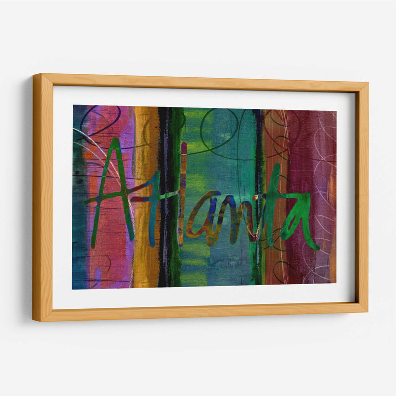Abstract Atlanta - Sisa Jasper | Cuadro decorativo de Canvas Lab