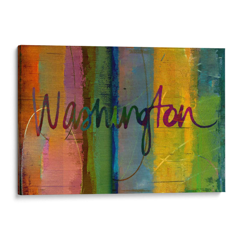 Resumen Washington - Sisa Jasper | Cuadro decorativo de Canvas Lab