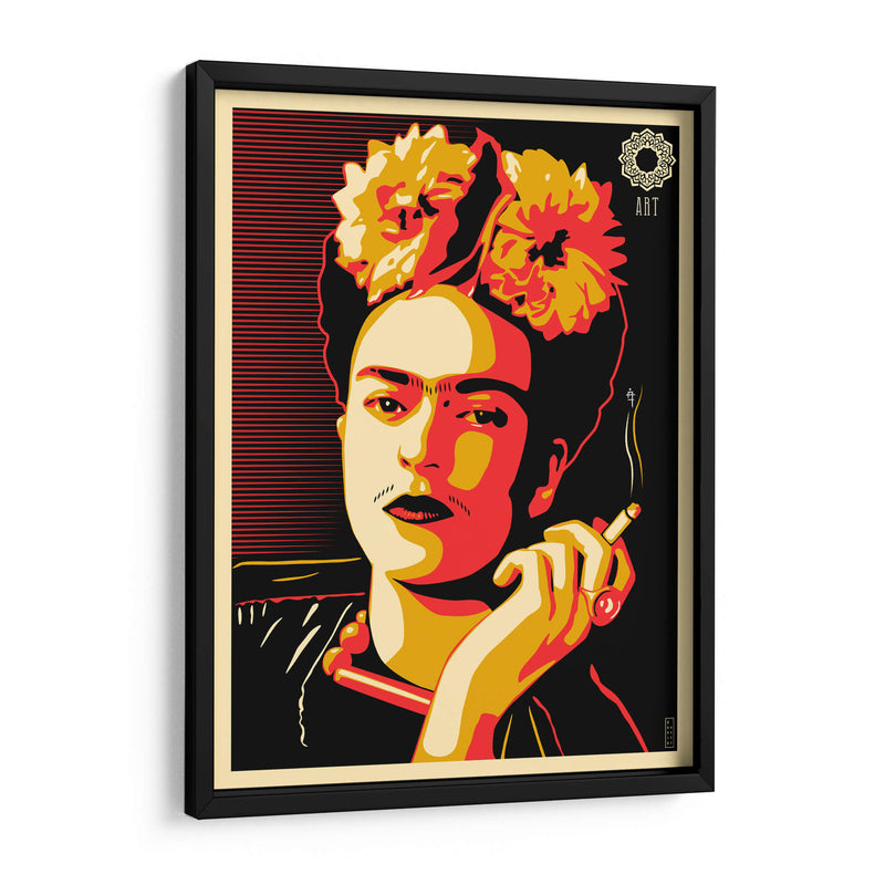 Kahlo - David Aste | Cuadro decorativo de Canvas Lab