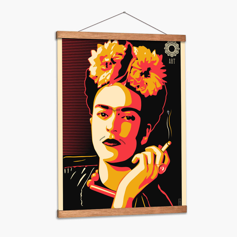 Kahlo - David Aste | Cuadro decorativo de Canvas Lab