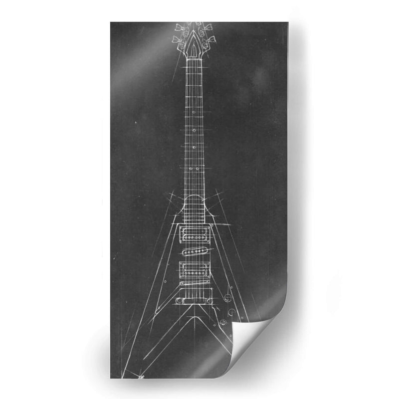 Plan De Guitarra Eléctrica I - Ethan Harper | Cuadro decorativo de Canvas Lab