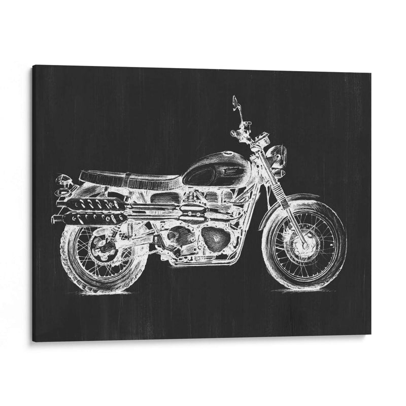 Gráfico De Motocicletas Ii - Megan Meagher | Cuadro decorativo de Canvas Lab