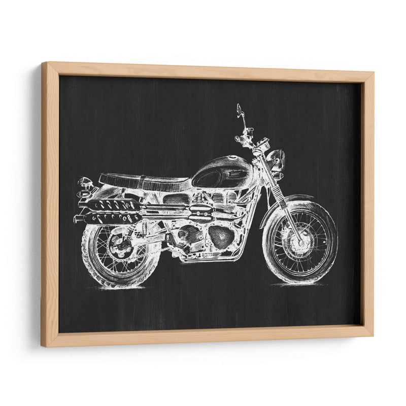 Gráfico De Motocicletas Ii - Megan Meagher | Cuadro decorativo de Canvas Lab