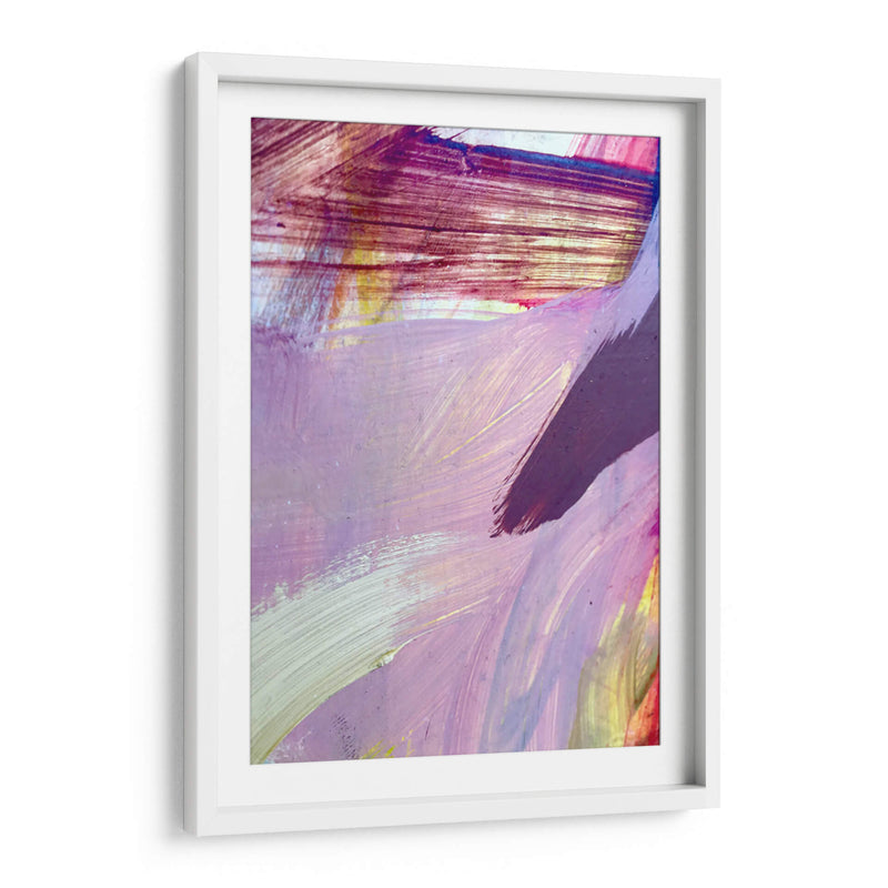 Brochazo lila | Cuadro decorativo de Canvas Lab