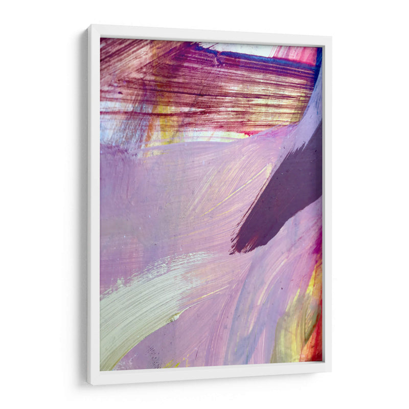 Brochazo lila | Cuadro decorativo de Canvas Lab