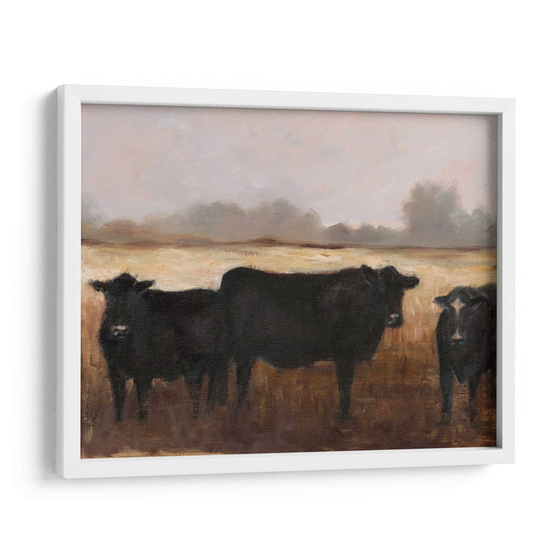 Vacas Negras I - Ethan Harper | Cuadro decorativo de Canvas Lab