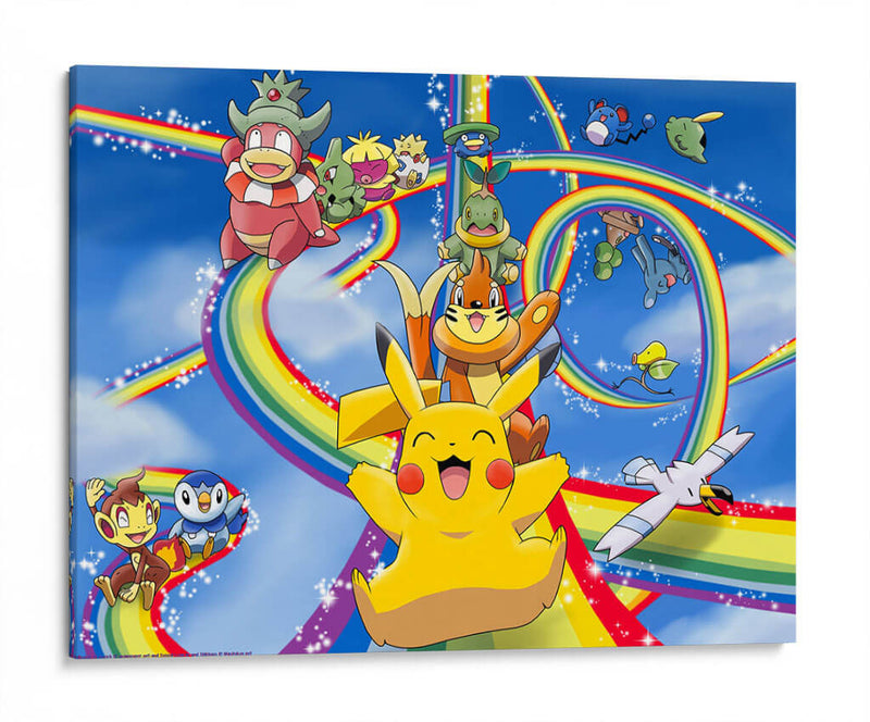 Pokémon poster | Cuadro decorativo de Canvas Lab