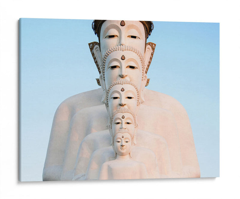 Buda blanco | Cuadro decorativo de Canvas Lab