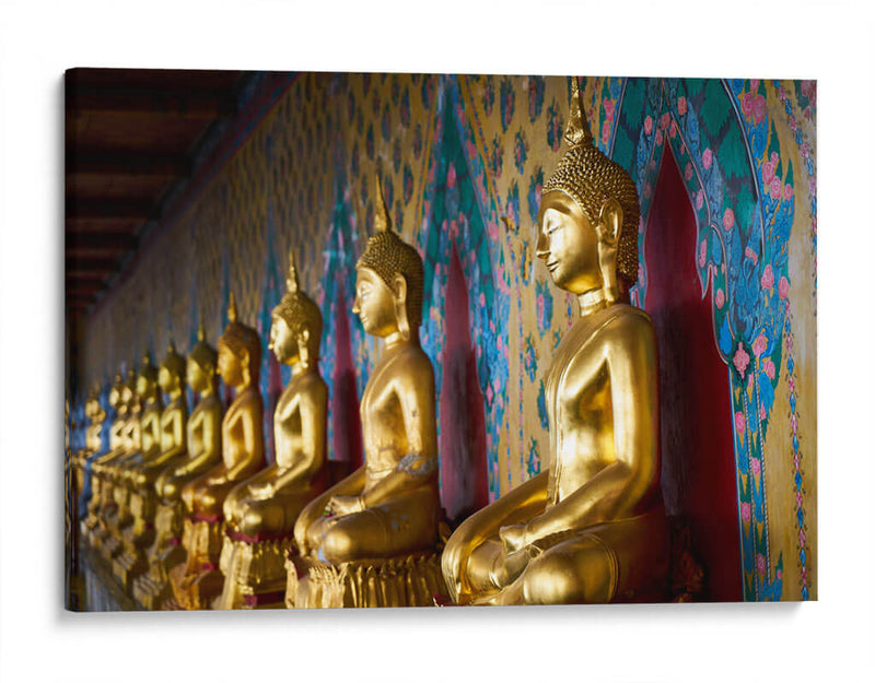 Budas dorados | Cuadro decorativo de Canvas Lab