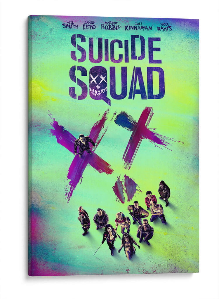 Suicide Squad poster | Cuadro decorativo de Canvas Lab