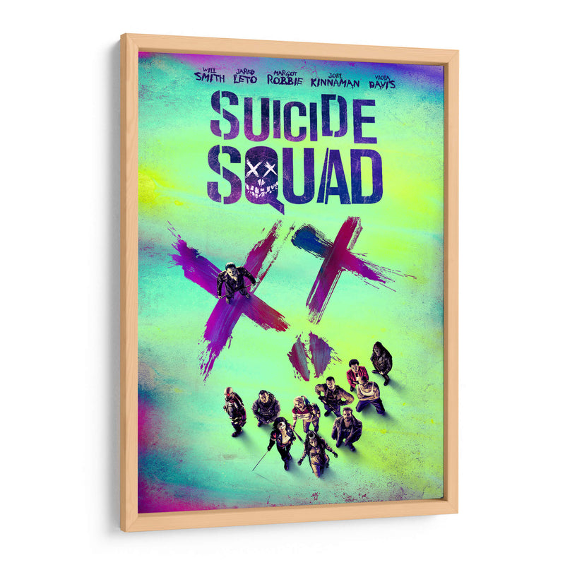 Suicide Squad poster | Cuadro decorativo de Canvas Lab
