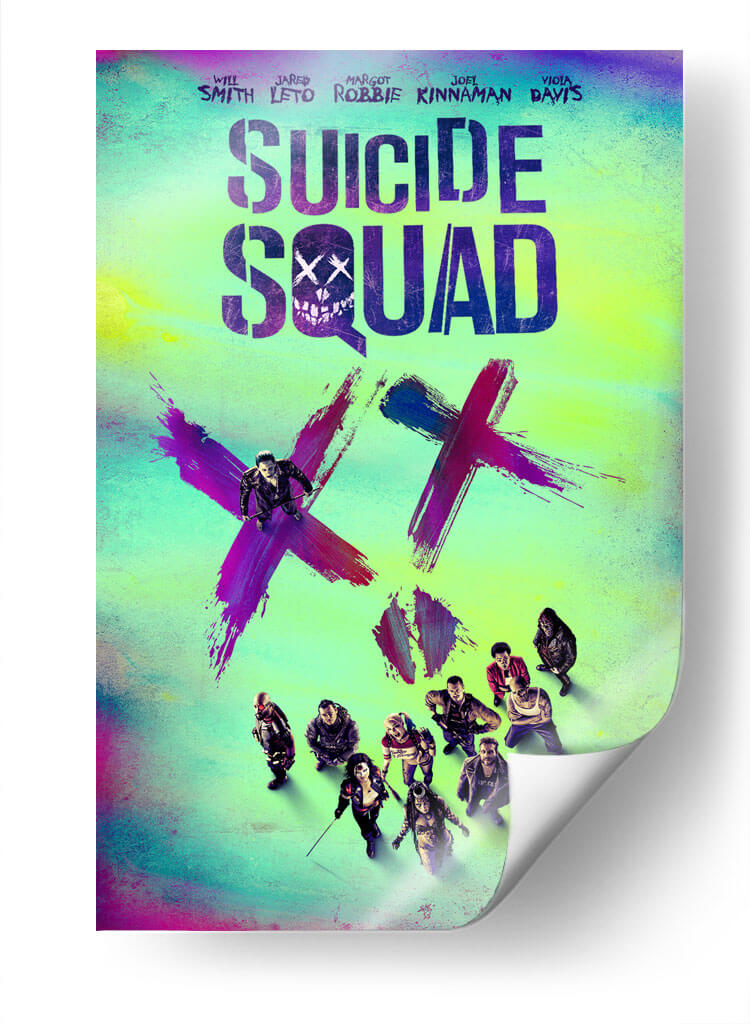 Suicide Squad poster | Cuadro decorativo de Canvas Lab