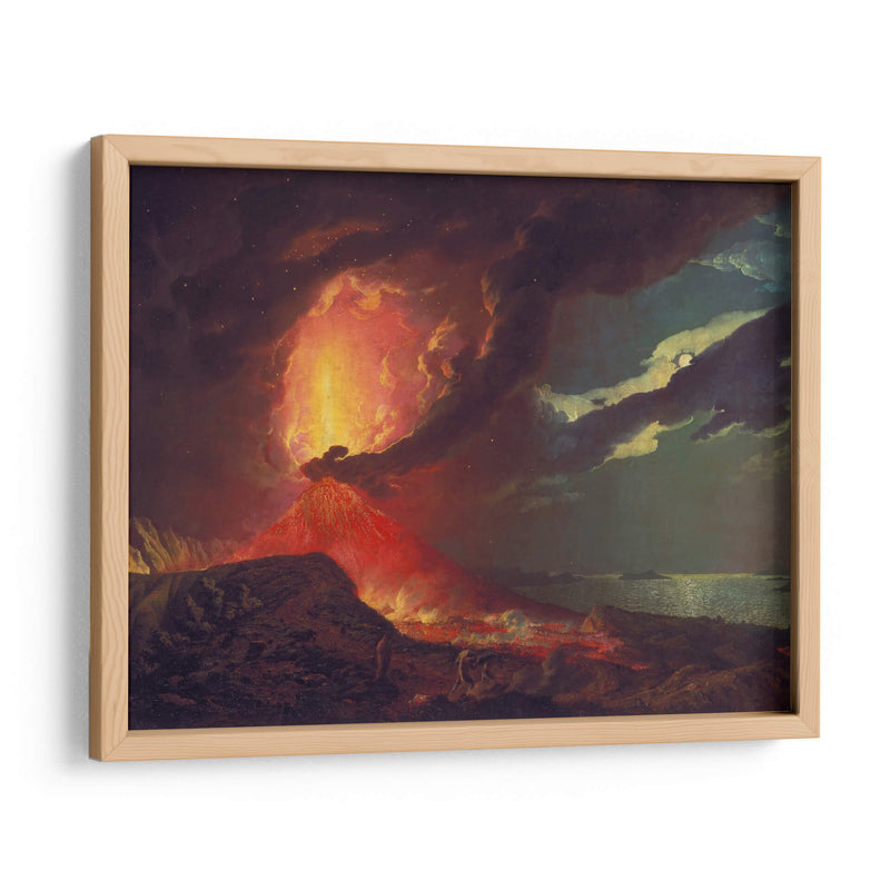 Vesuvius in Eruption - Joseph Wright | Cuadro decorativo de Canvas Lab